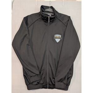 Forza FC Jacket Mens Medium Black Full Zip Score Tag